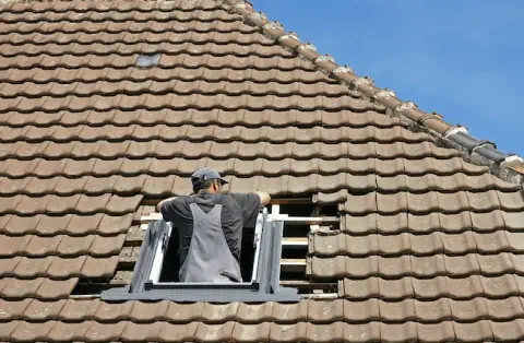 Pose de velux - Berry-Bouy